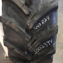 440/65R24 Goodyear Farm DT818 Optitrac R-1W on John Deere Yellow 6-Hole Rim with Clamp/Loop Style 75%
