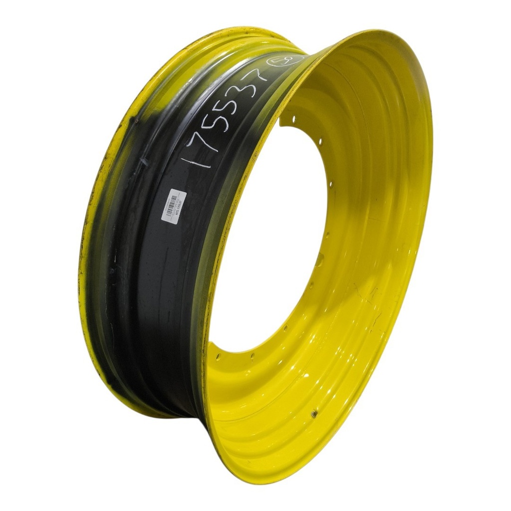 15"W x 50"D, John Deere Yellow 12-Hole Stub Disc , -3.12" Offset