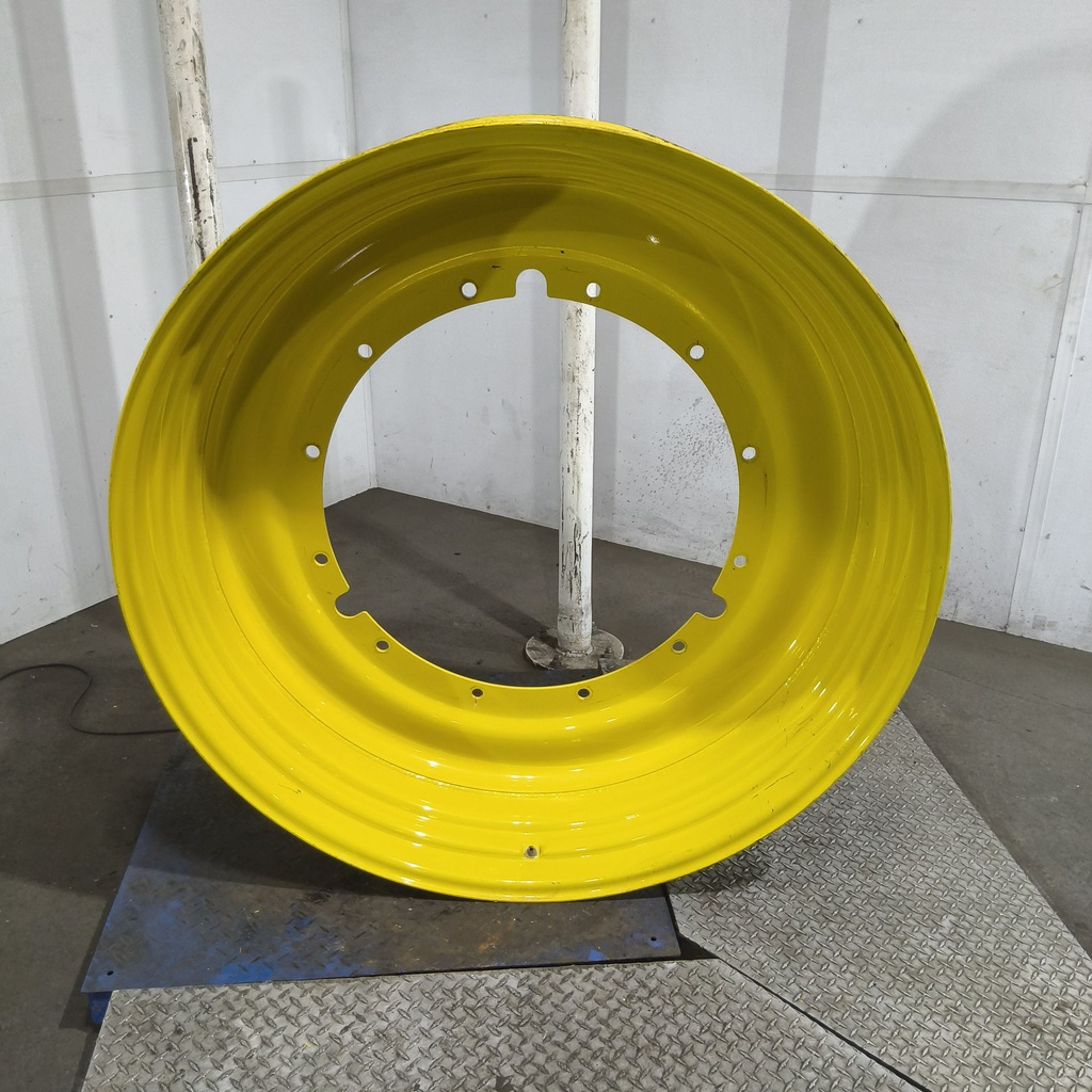 15"W x 50"D, John Deere Yellow 12-Hole Stub Disc , -3.12" Offset