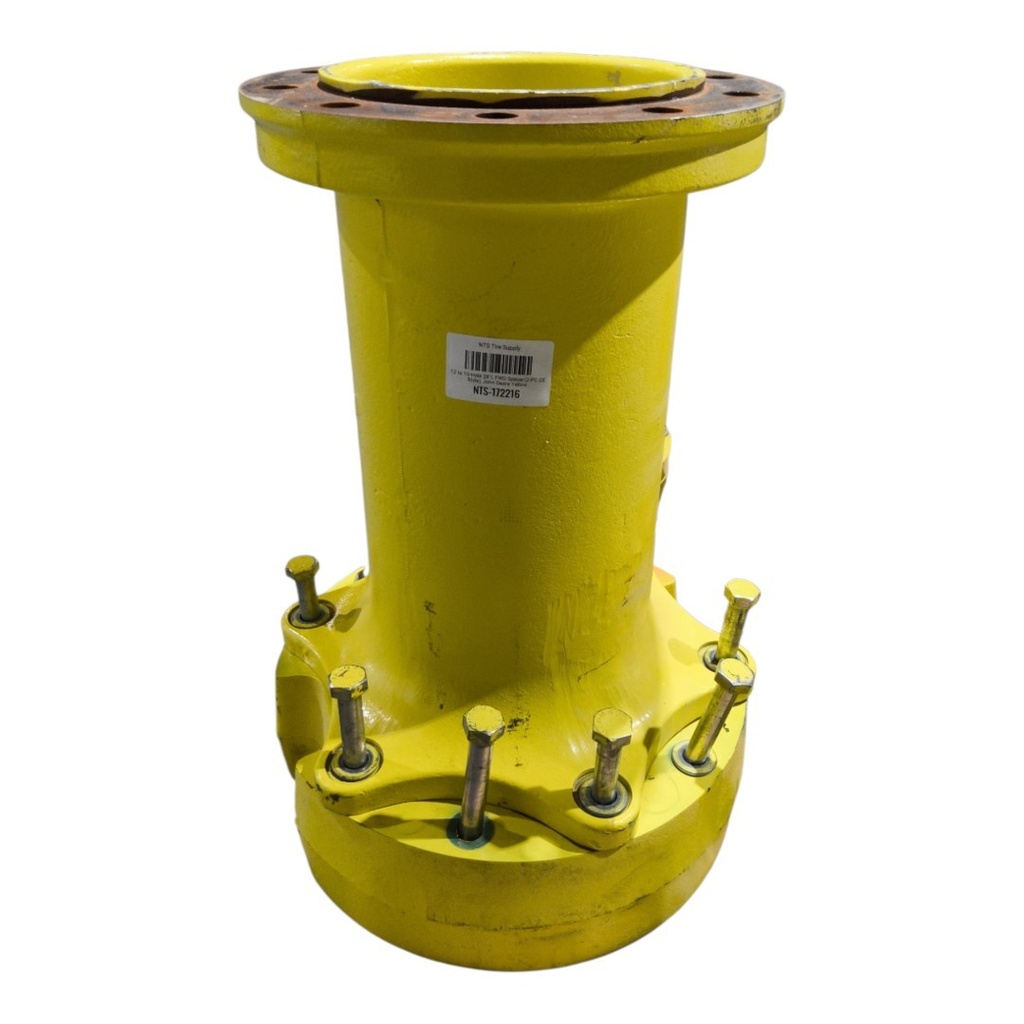 12 to 10-Hole 28"L FWD Spacer(2-PC OE Style), John Deere Yellow