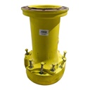 12 to 10-Hole 28"L FWD Spacer(2-PC OE Style), John Deere Yellow