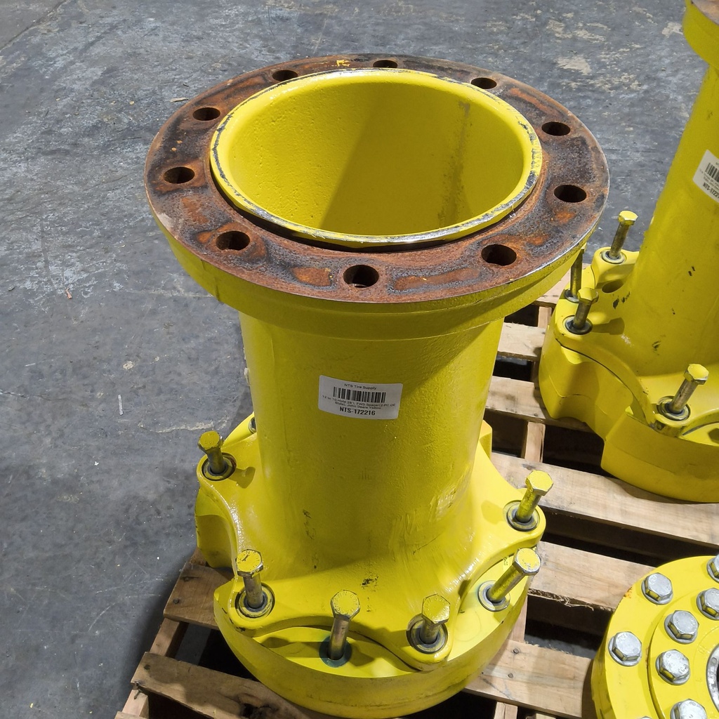 12 to 10-Hole 28"L FWD Spacer(2-PC OE Style), John Deere Yellow