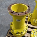 12 to 10-Hole 28"L FWD Spacer(2-PC OE Style), John Deere Yellow