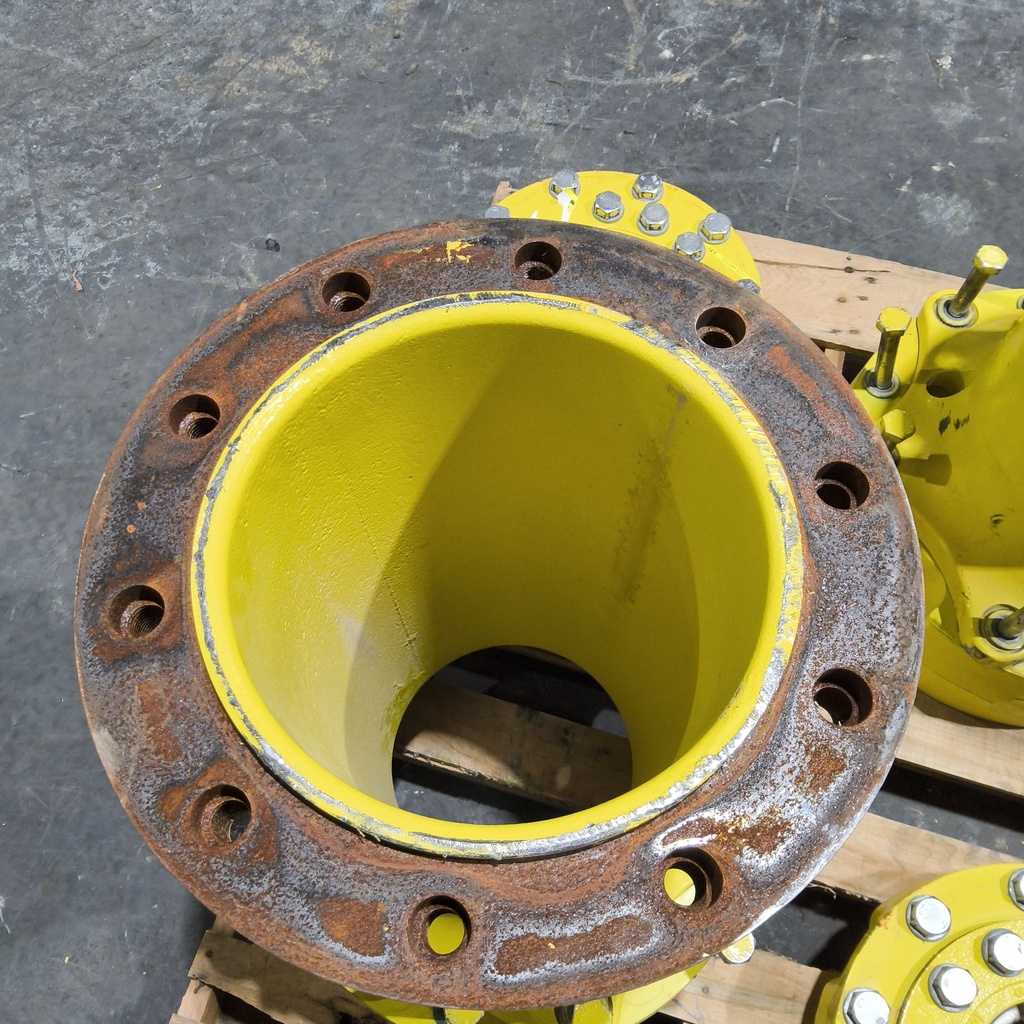12 to 10-Hole 28"L FWD Spacer(2-PC OE Style), John Deere Yellow