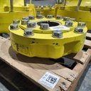 10-Hole Wedg-Lok OE Style, 4.72" (120.02mm) axle, John Deere Yellow