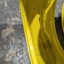 15"W x 34"D, John Deere Yellow 12-Hole Waffle Wheel (Groups of 3 bolts)