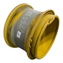 17"W x 25"D, Cat Yellow 16-Hole 3 Piece Formed Plate , 0.69" Offset