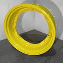 13"W x 34"D, John Deere Yellow 8-Hole Waffle Wheel (Groups of 2 Bolts)