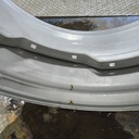 15"W x 34"D, Case IH Silver Mist 8-Hole Waffle Wheel (Groups of 2 Bolts)