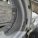 15"W x 34"D, Case IH Silver Mist 8-Hole Waffle Wheel (Groups of 2 Bolts)