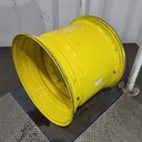 27"W x 32"D, John Deere Yellow 10-Hole Formed Plate , 2.81" Offset