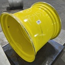 27"W x 32"D, John Deere Yellow 10-Hole Formed Plate , 2.81" Offset
