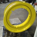 16"W x 42"D, John Deere Yellow 12-Hole Stub Disc , -3.38" Offset