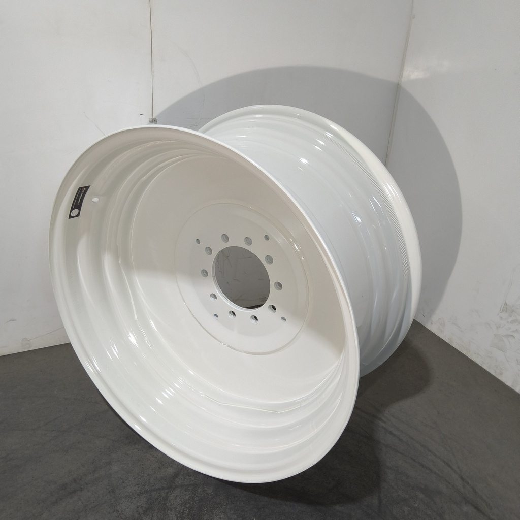 15"W x 30"D, Ford / New Holland White 10-Hole Formed Plate , -2.06" Offset