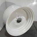15"W x 30"D, Ford / New Holland White 10-Hole Formed Plate , -2.06" Offset