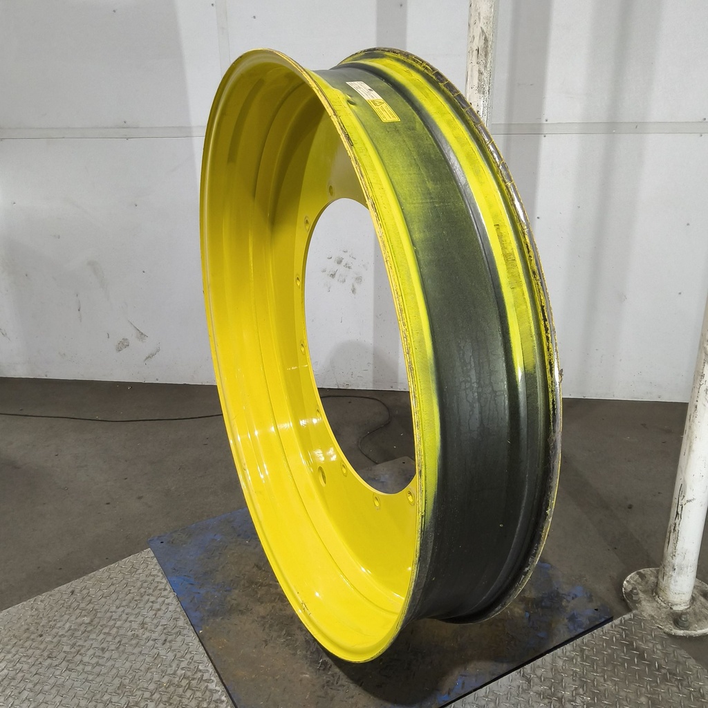 10"W x 54"D, John Deere Yellow 12-Hole Stub Disc , -3.25" Offset