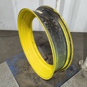 10"W x 38"D, John Deere Yellow 12-Hole Stub Disc , 1.88" Offset