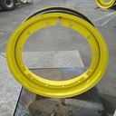 10"W x 38"D, John Deere Yellow 12-Hole Stub Disc , 1.88" Offset
