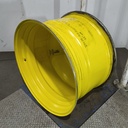 23"W x 38"D, John Deere Yellow 16-Hole Straddle Dual - Outside Dual , -23.12" Offset
