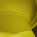 23"W x 38"D, John Deere Yellow 16-Hole Straddle Dual - Outside Dual , -23.12" Offset