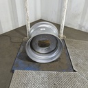 16"W x 22.5"D, Case IH Silver Mist 10-Hole Hub Pilot , -2.12" Offset