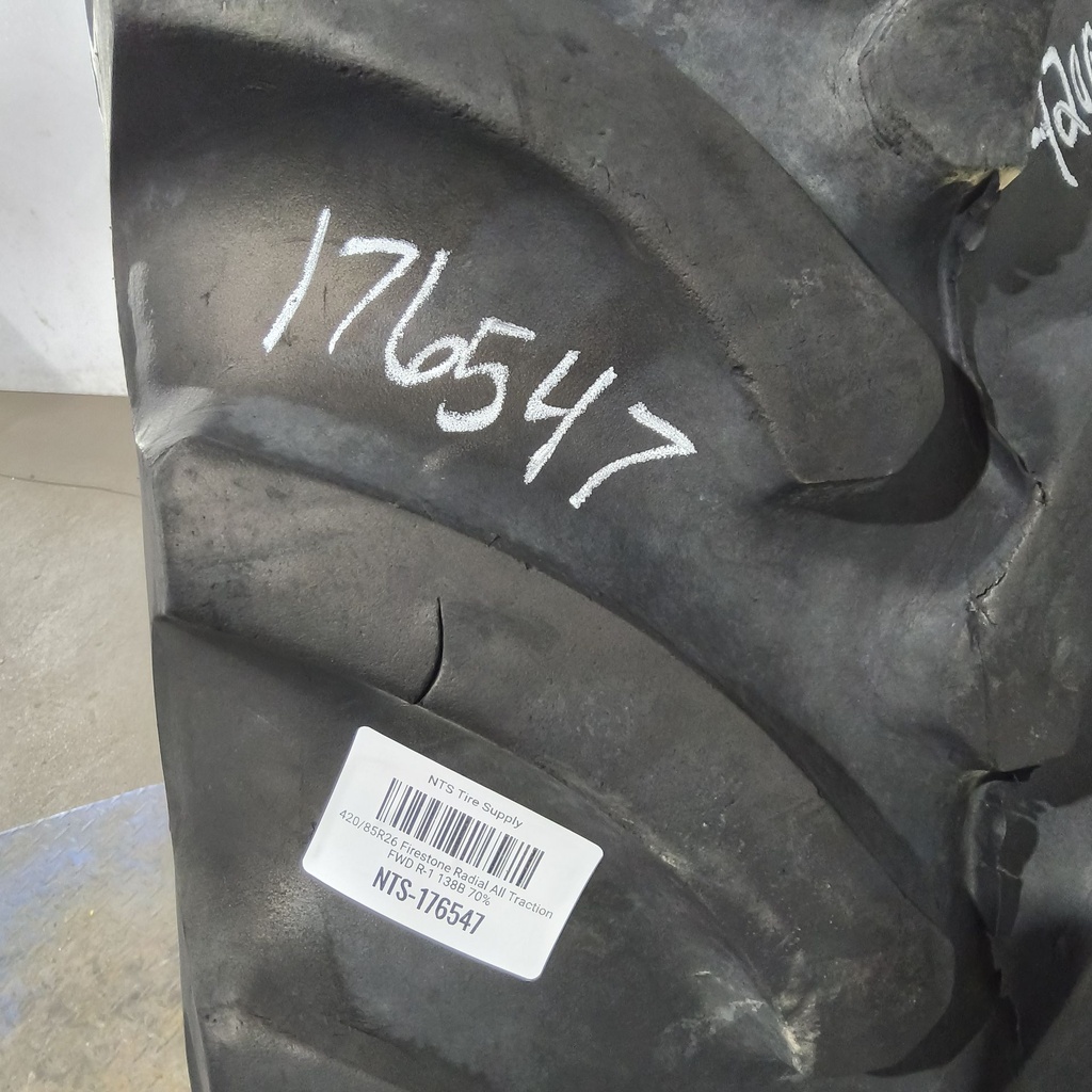 420/85R26 Firestone Radial All Traction FWD R-1 138B 70%