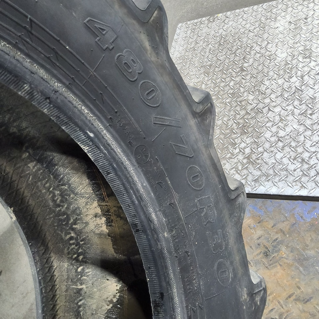 480/70R30 Goodyear Farm DT812 Optitrac R-1W 152B 80%