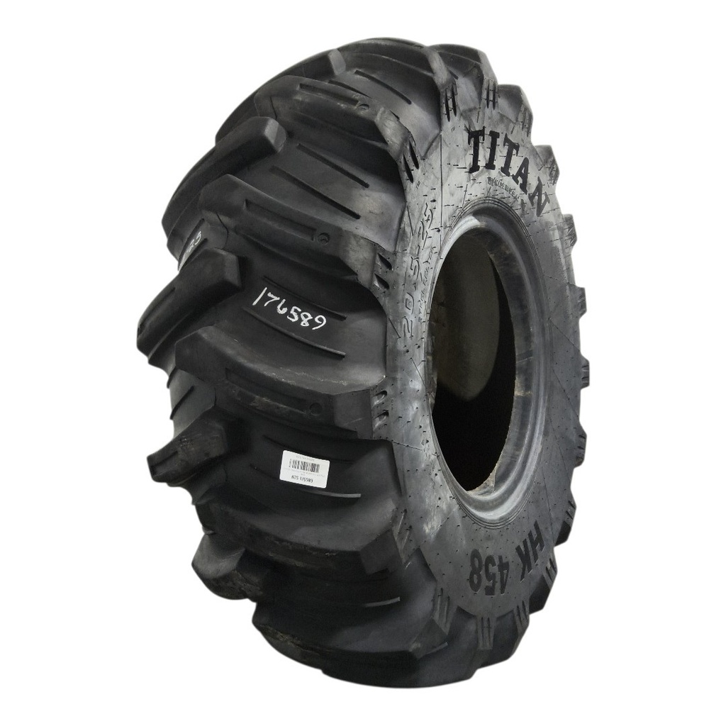 20.5-25 Titan Farm HK 458 E-4 L (20 Ply), 80%