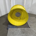 21"W x 32"D, John Deere Yellow 10-Hole Formed Plate , -3" Offset