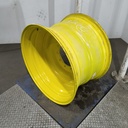 21"W x 32"D, John Deere Yellow 10-Hole Formed Plate , -3" Offset