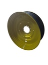 16"W x 50"D, John Deere Yellow 10-Hole Formed Plate , -6.81" Offset