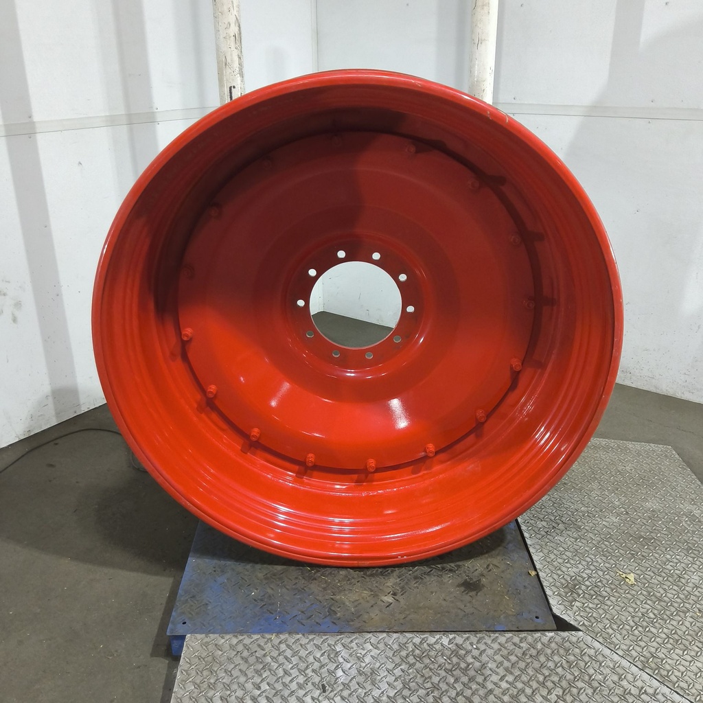 15"W x 50"D, Fendt/Agco Red 16-Hole Stub Disc
