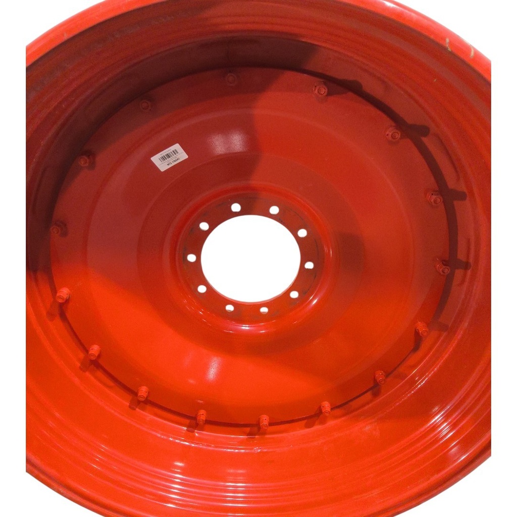 10-Hole Stub Disc Center for 46"-54" Rim, Fendt/Agco Red