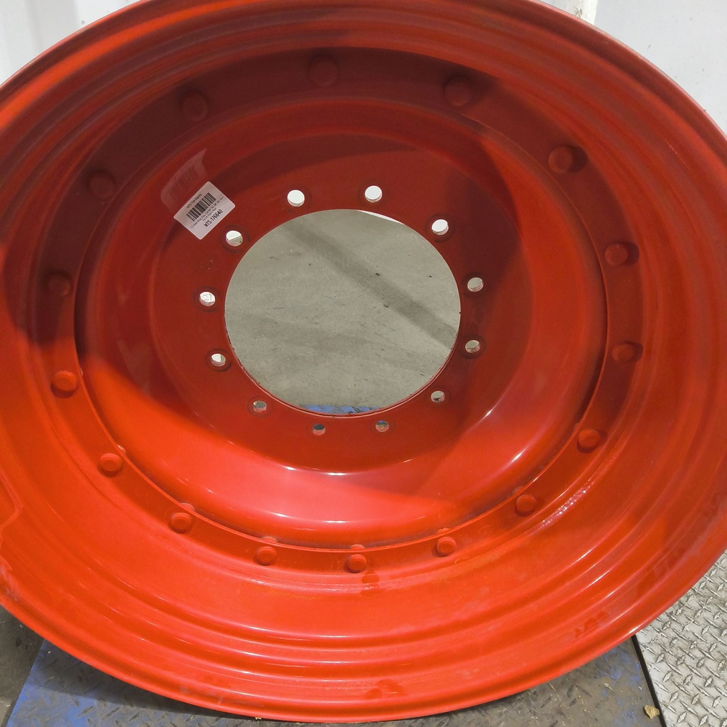 12-Hole Stub Disc Center for 38" Rim, Fendt/Agco Red