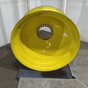 18"W x 42"D, John Deere Yellow 20-Hole Dolly Dual , -15" Offset