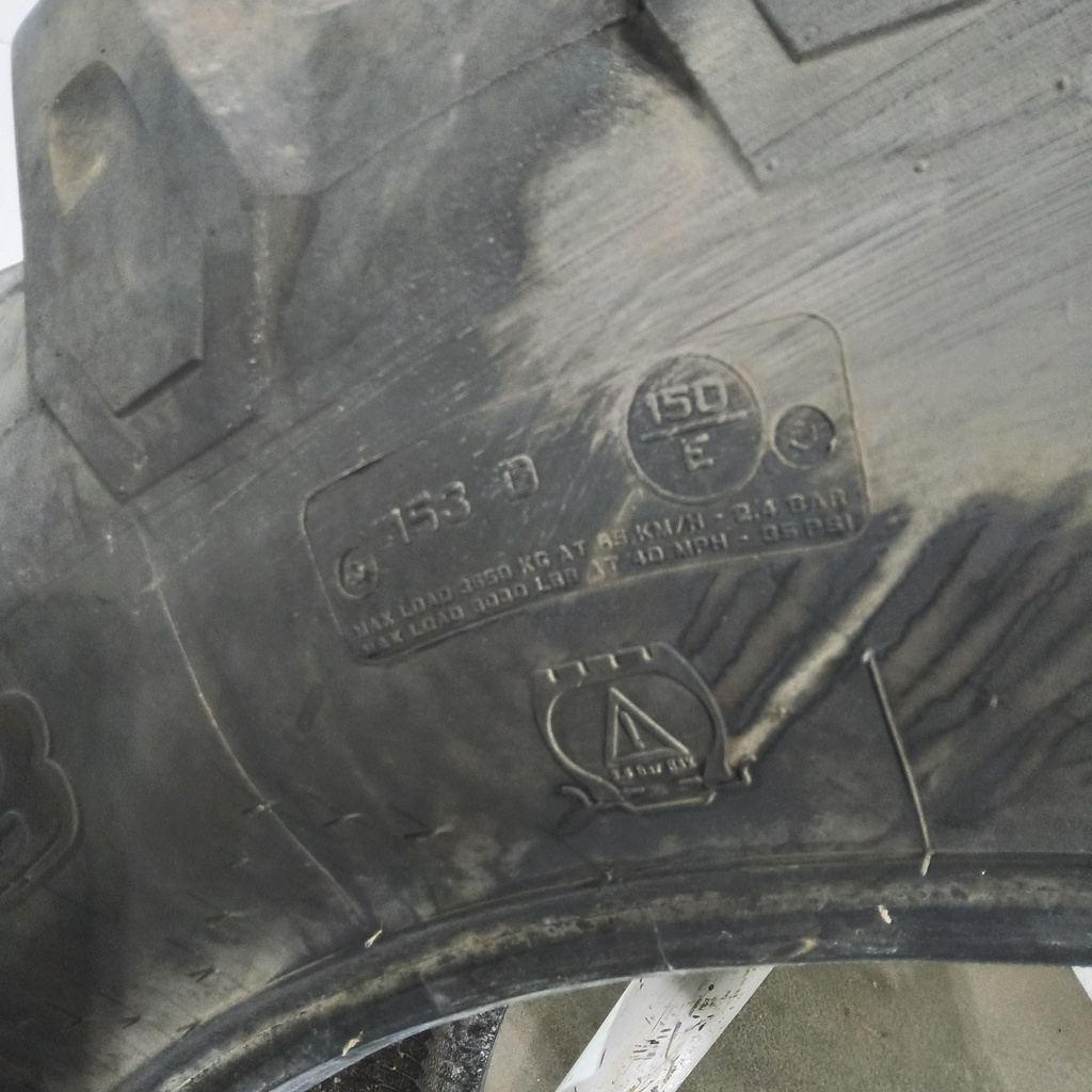540/65R38 Trelleborg TM800 High Speed R-1W 153D 80%
