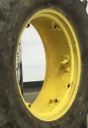 15"W x 28"D, John Deere Yellow 6-Hole Rim with Clamp/Loop Style