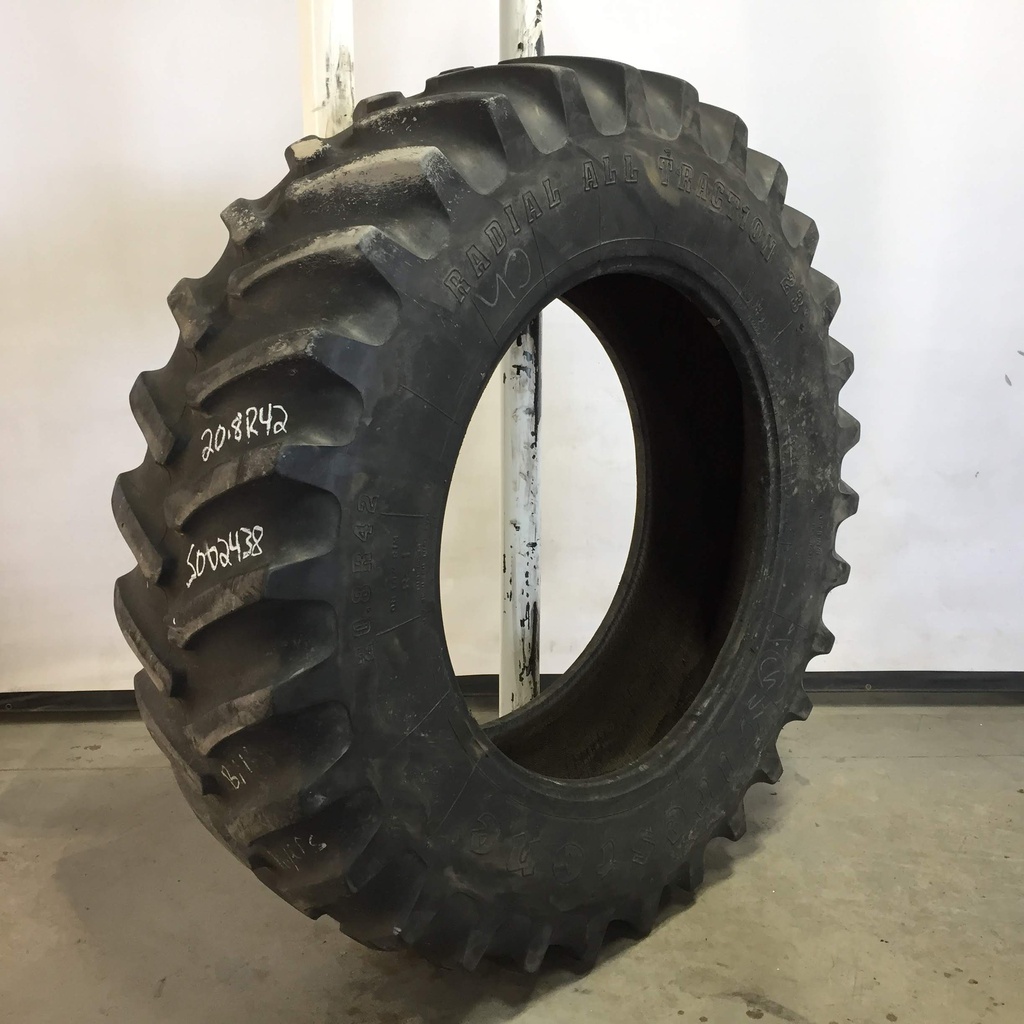 20.8/R42 Firestone Radial All Traction 23 R-1 155 B, E (10 Ply) 60%