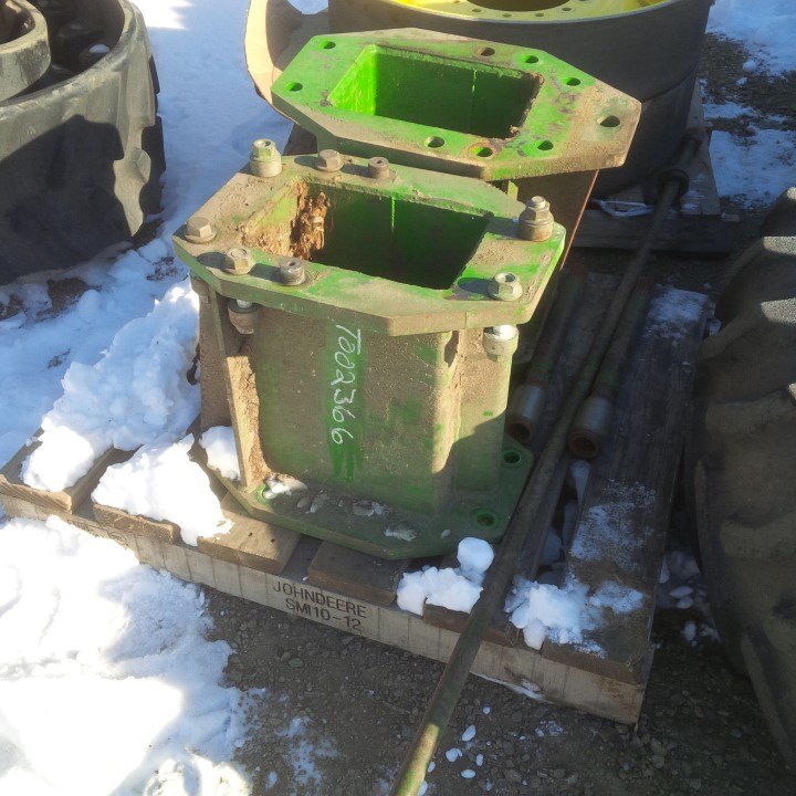 18"L Combine Frame Extension, w/Shafts, Hdw & no Truss Rod, John Deere Combine 9000 Series[Single Reduction same as Ring and Pinion] ("A" 18/18 Spline Equal Length Shafts), John Deere Green