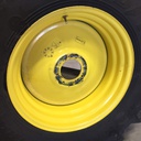 15"W x 30"D, John Deere Yellow 8-Hole Formed Plate