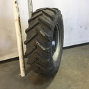 480/70R34 BKT Tires Agrimax RT 765 R-1W on Case IH Silver Mist/Black 10-Hole Waffle Wheel (Groups of 2 bolts) 60%