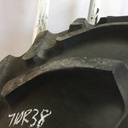 710/70R38 Firestone Radial All Traction DT R-1W on John Deere Yellow 12-Hole Stub Disc 75%