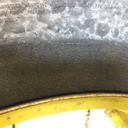 710/70R38 Firestone Radial All Traction DT R-1W on John Deere Yellow 12-Hole Stub Disc 50%