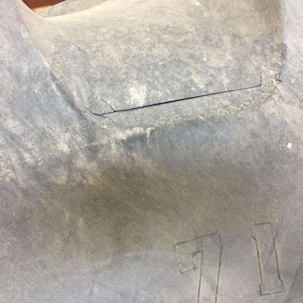 710/70R38 Firestone Radial All Traction DT R-1W on John Deere Yellow 12-Hole Stub Disc 50%