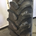 710/70R38 Firestone Radial All Traction DT R-1W on John Deere Yellow 12-Hole Stub Disc 50%