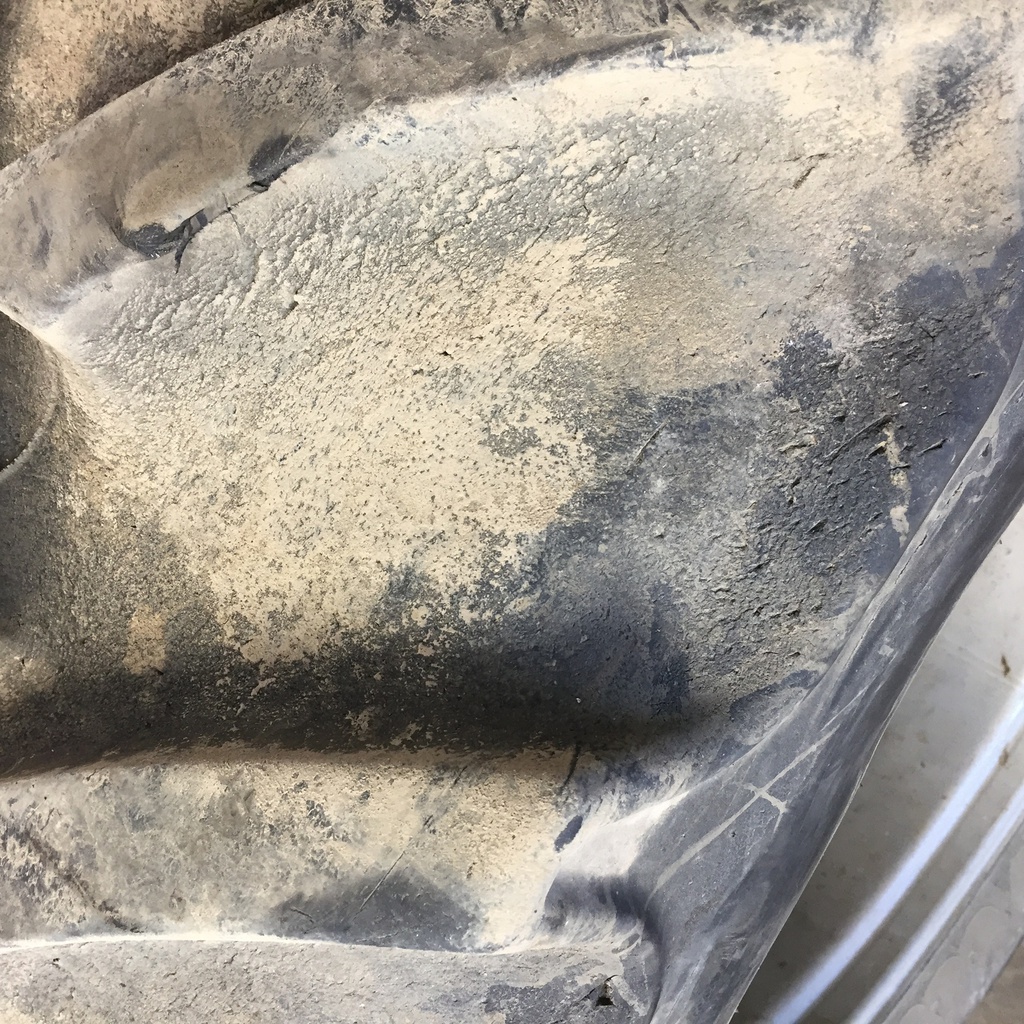 420/85R34 Mitas AC85 Radial R-1W on Case IH Silver Mist/Black 12-Hole Waffle Wheel (Groups of 2 bolts) 65%