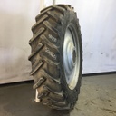 480/80R50 Mitas AC85 Radial R-1W on Case IH Silver Mist 10-Hole Formed Plate W/Weight Holes 80%