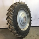 480/80R50 Mitas AC85 Radial R-1W on Case IH Silver Mist 10-Hole Formed Plate W/Weight Holes 80%