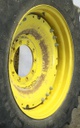 15"W x 34"D, John Deere Yellow 12-Hole Waffle Wheel (Groups of 3 bolts)