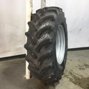 480/70R30 Firestone Radial All Traction DT R-1W on Case IH Silver Mist 10-Hole Formed Plate W/Weight Holes 80%